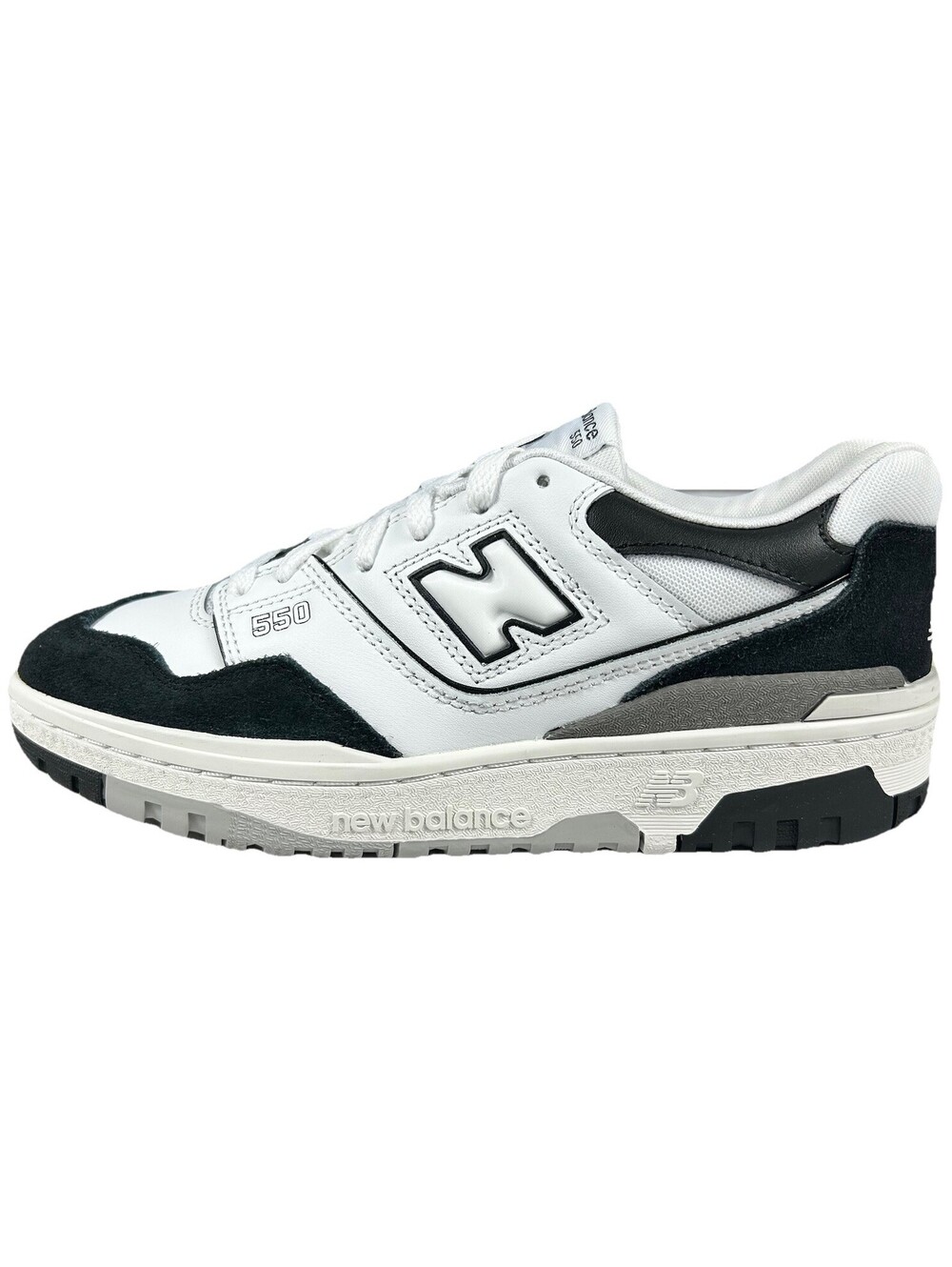 New Balance 550 Daily Sneakers Kids Size 5.5 Women’s 7 White Black Sneaker New
